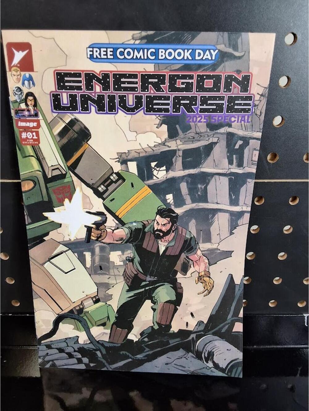 Stamped Energon Universe 2025 Special #1 FCBD Image Comics